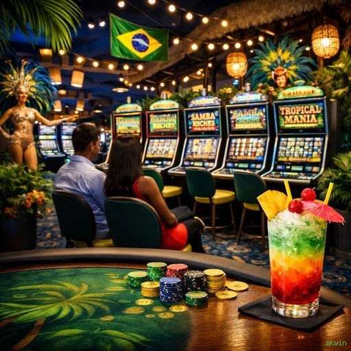 Imagem promocional da experiência de game da mkwin